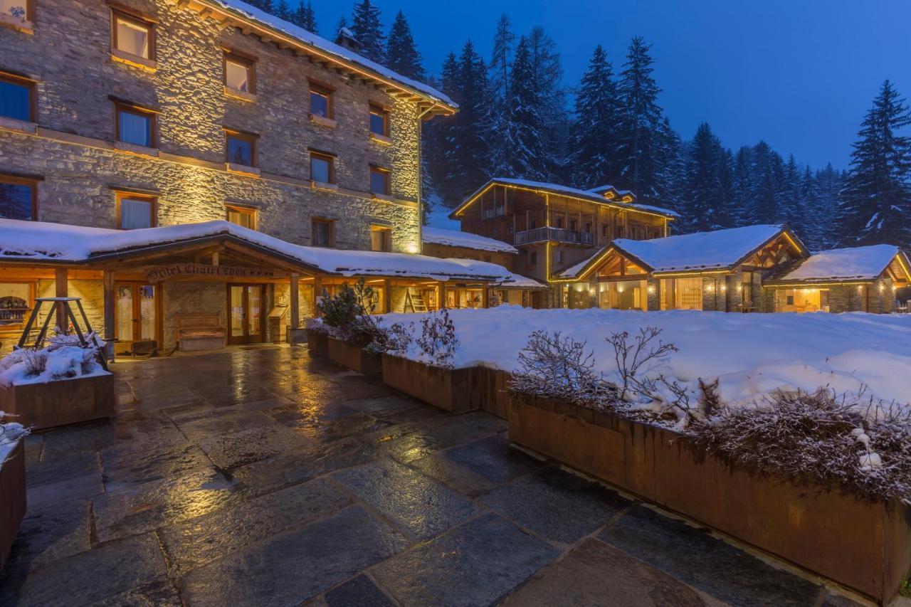 Chalet Eden Eco Hotel, Restaurant & Wellness La Thuile Kültér fotó